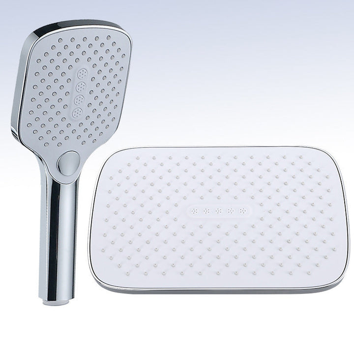 Lisslune | Modern Bathroom Standard Shower Head Rainfall Square Ceiling Mounted Shower Head