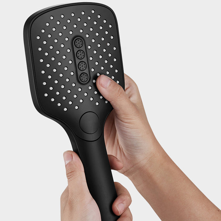 Lisslune | Modern Bathroom Standard Shower Head Rainfall Square Ceiling Mounted Shower Head