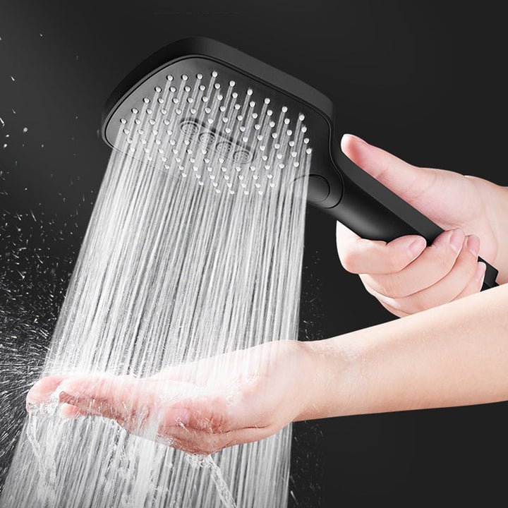 Lisslune | Modern Bathroom Standard Shower Head Rainfall Square Ceiling Mounted Shower Head
