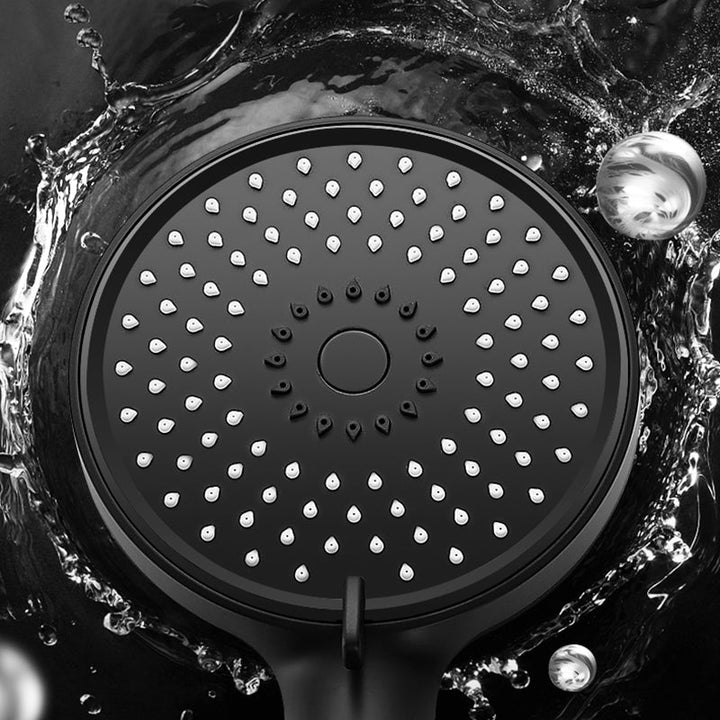 Lisslune | Bathroom Showerhead 3-Jet Massage Wall-Mounted Round Showerhead