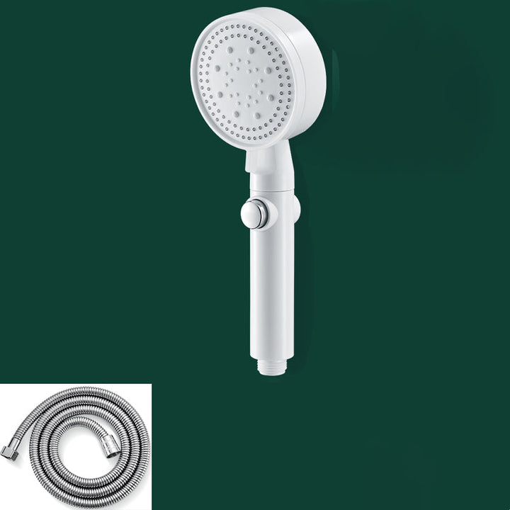 Lisslune | Bathroom Showerhead 3-Jet Massage Wall-Mounted Round Showerhead