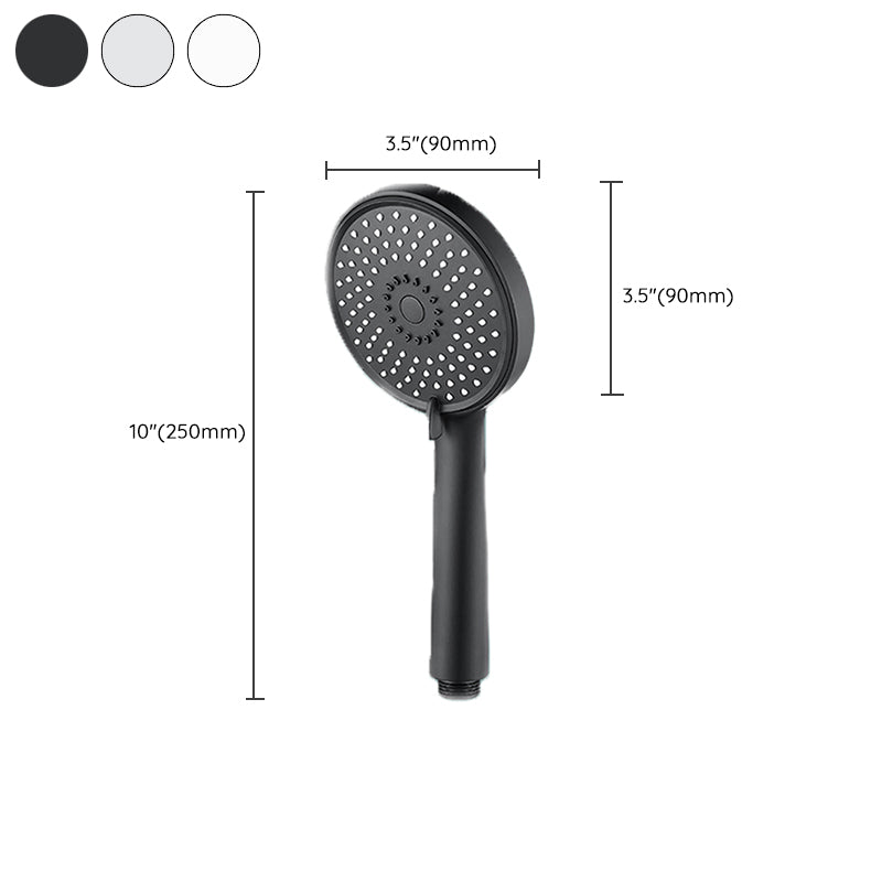Lisslune | Bathroom Showerhead 3-Jet Massage Wall-Mounted Round Showerhead