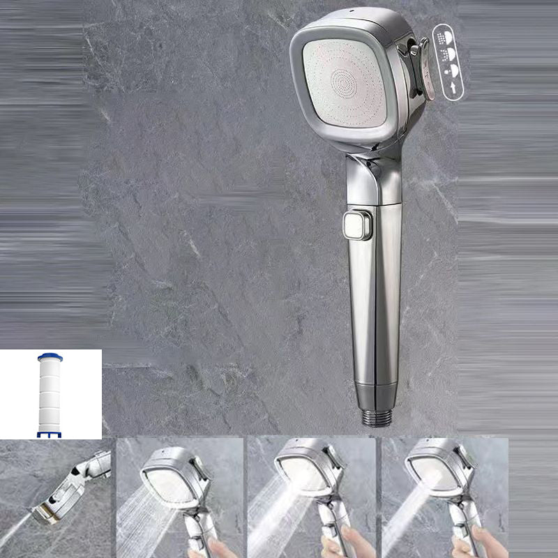 Lisslune | Modern Showerhead Massage 5-Stream Wall-Mounted Adjustable Spray Patterns Hand Shower
