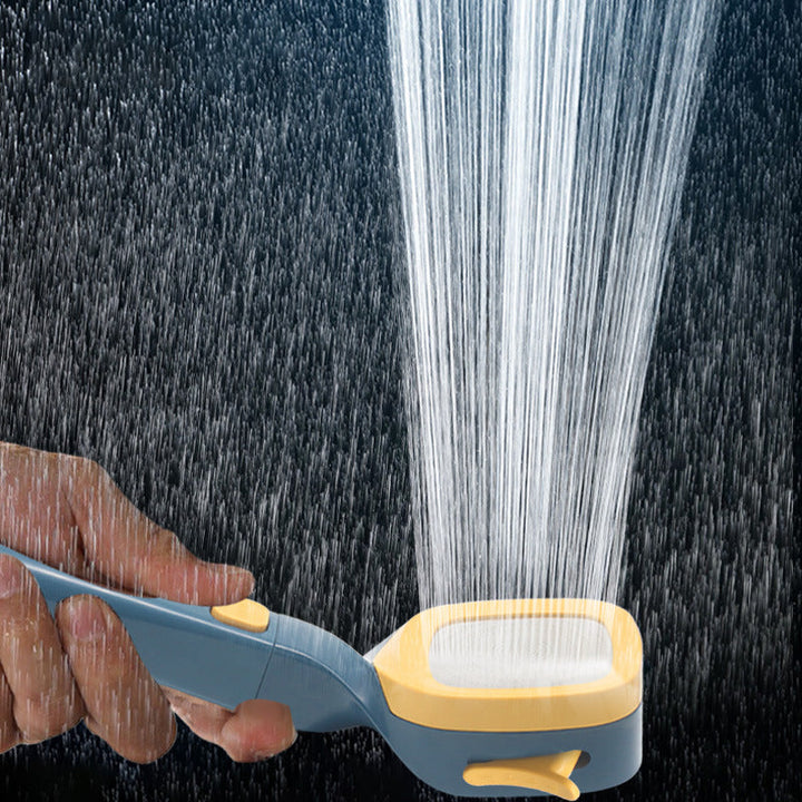 Lisslune | Modern Showerhead Massage 5-Stream Wall-Mounted Adjustable Spray Patterns Hand Shower