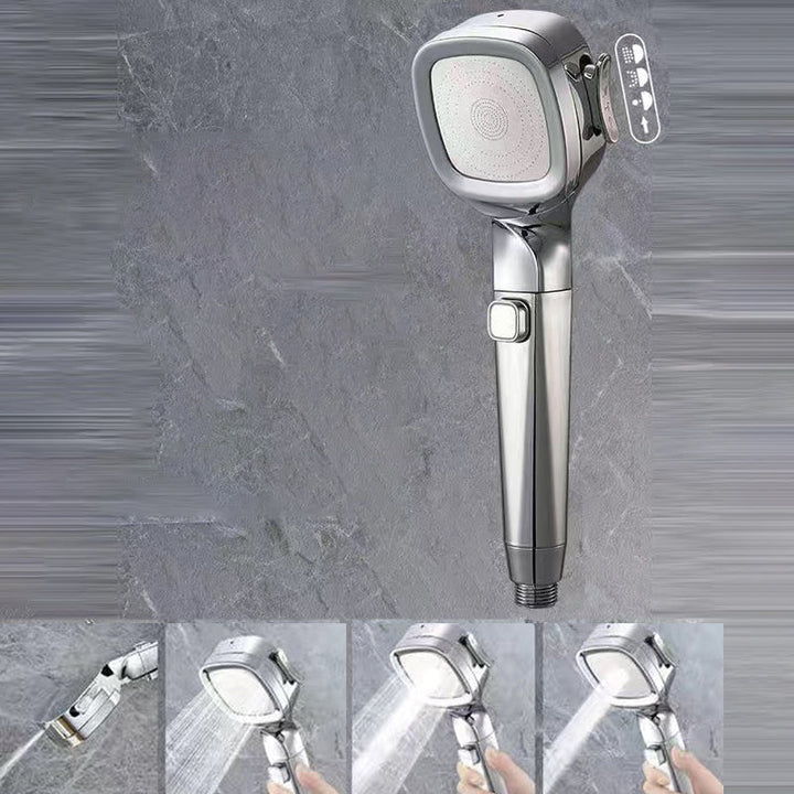 Lisslune | Modern Showerhead Massage 5-Stream Wall-Mounted Adjustable Spray Patterns Hand Shower