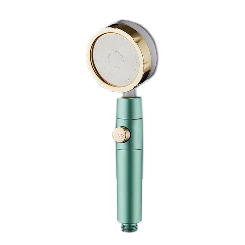 Lisslune | Modern Shower Head for the Bathroom 2-Jet Massage Rain Shower Round Wall-Mounted Shower Head