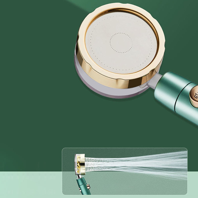 Lisslune | Modern Shower Head for the Bathroom 2-Jet Massage Rain Shower Round Wall-Mounted Shower Head