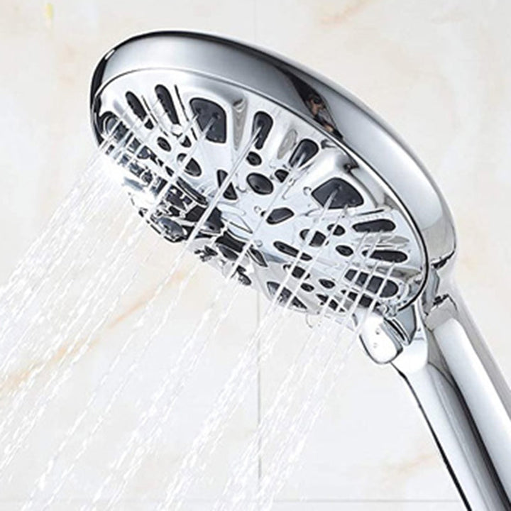 Lisslune | Modern shower head for bathroom 9-nozzle round wall-mounted shower head