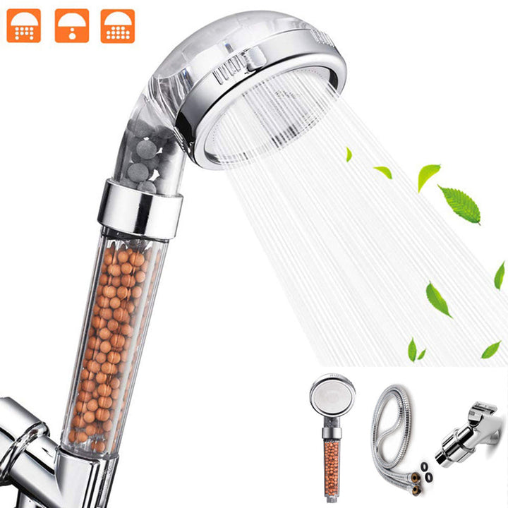 Lisslune | Bathroom Shower Head Rainfall Round Adjustable Shower Heads Ceiling Mounted Shower Head
