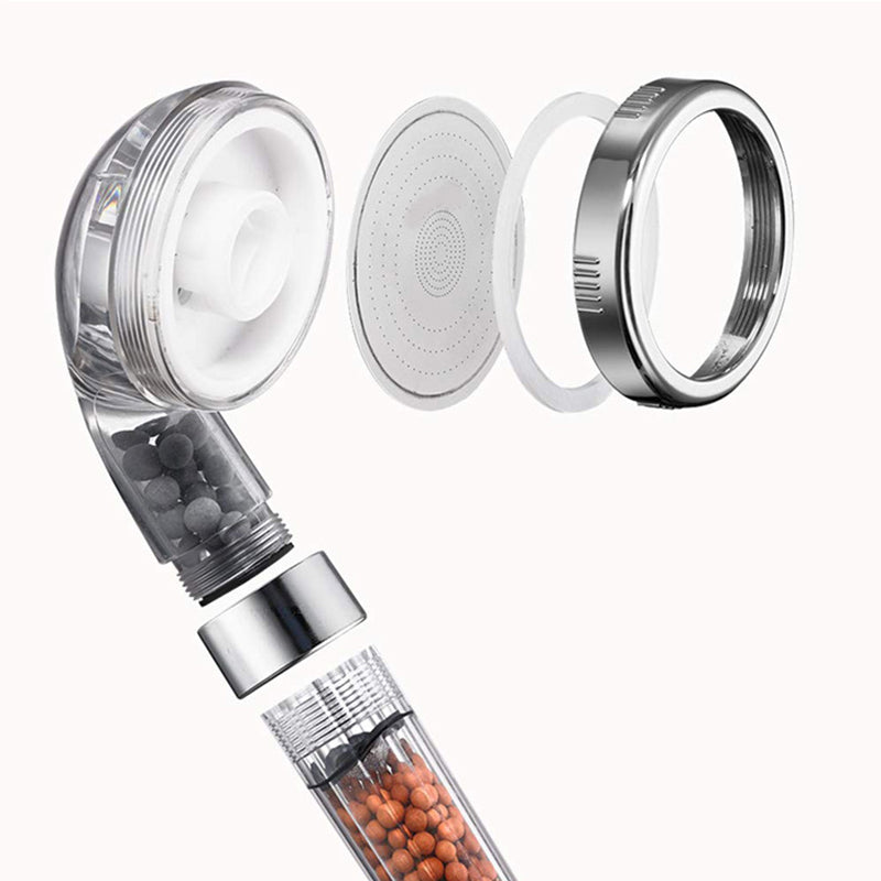 Lisslune | Bathroom Shower Head Rainfall Round Adjustable Shower Heads Ceiling Mounted Shower Head