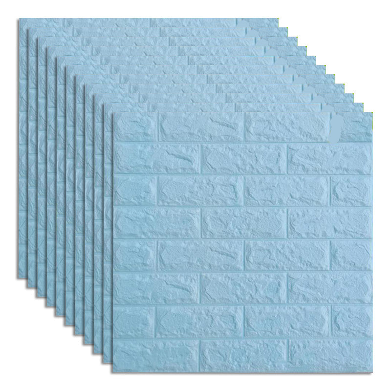 Lisslune | Industrial Wall Plank 3D Print Bedroom Living Room Wall Panels Set of 10