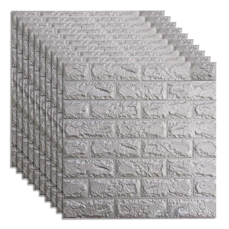 Lisslune | Industrial Wall Plank 3D Print Bedroom Living Room Wall Panels Set of 10