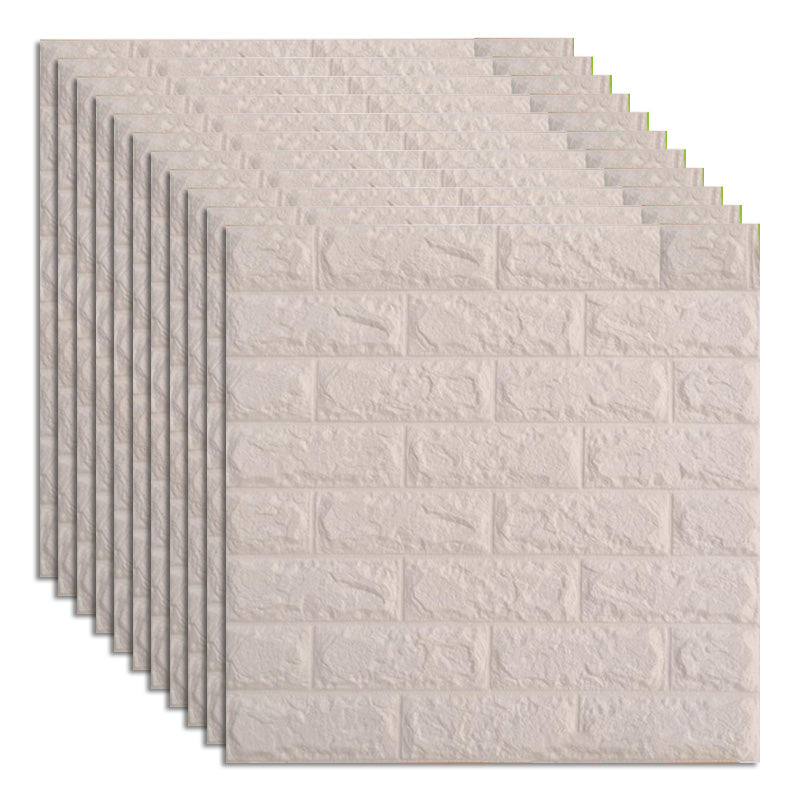 Lisslune | Industrial Wall Plank 3D Print Bedroom Living Room Wall Panels Set of 10