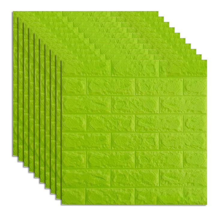 Lisslune | Industrial Wall Plank 3D Print Bedroom Living Room Wall Panels Set of 10
