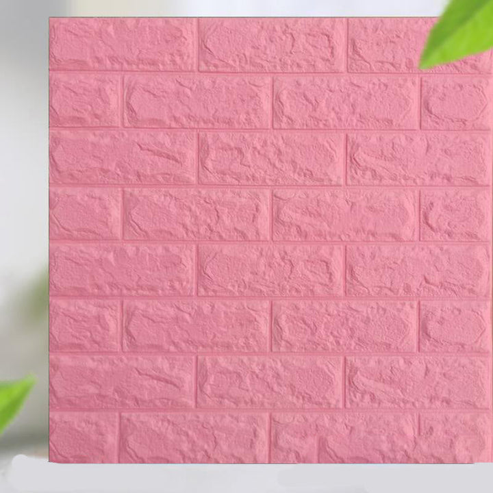 Lisslune | Industrial Wall Plank 3D Print Bedroom Living Room Wall Panels Set of 10