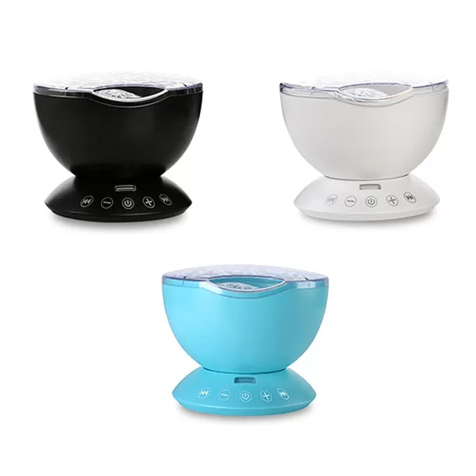 Skørter | Bowl Shape Party Projector Light Plastic Romantic Portable Night Light