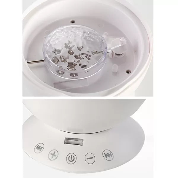 Skørter | Bowl Shape Party Projector Light Plastic Romantic Portable Night Light