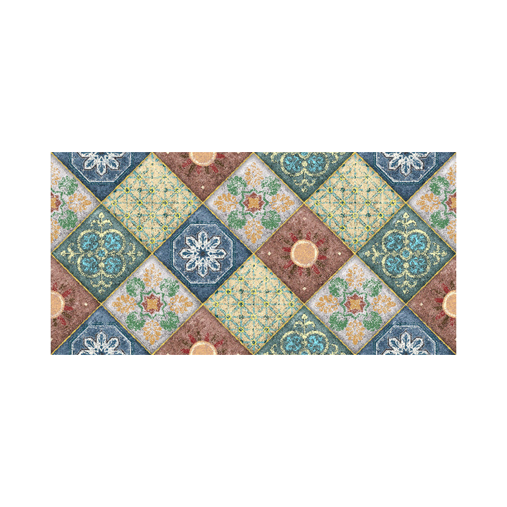 Lisslune | Modern Multicolor Peel/Stick Back Wall Tile PVC Peel and Stick Back Wall Tile