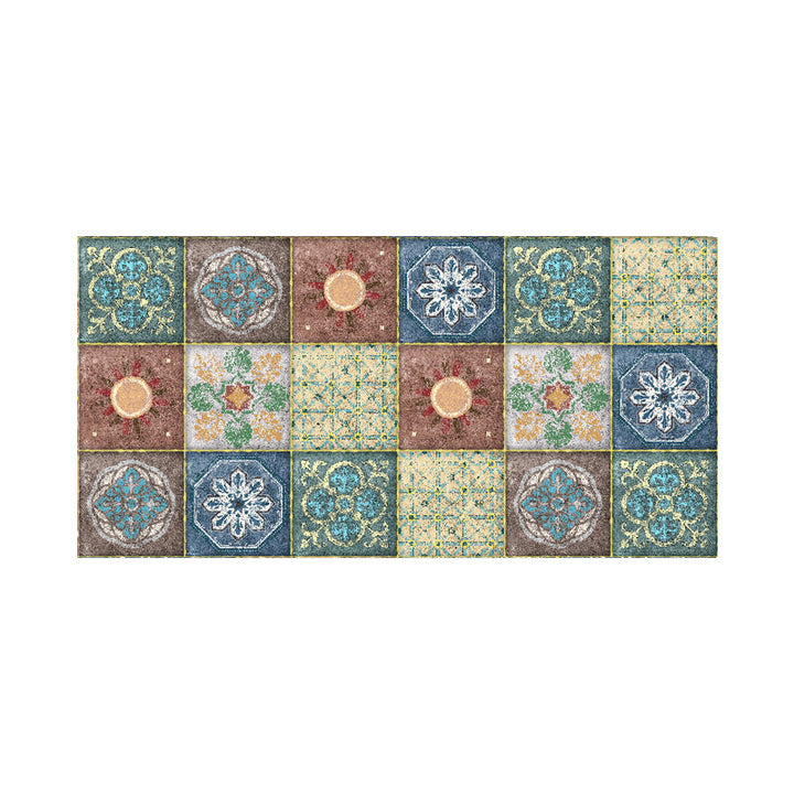 Lisslune | Modern Multicolor Peel/Stick Back Wall Tile PVC Peel and Stick Back Wall Tile