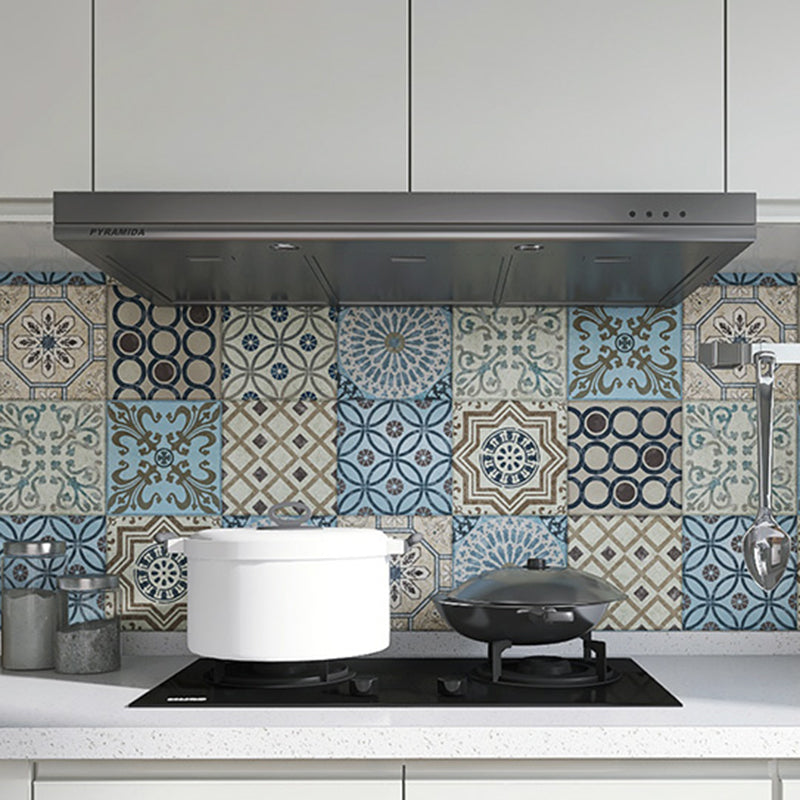 Lisslune | Modern Multicolor Peel/Stick Back Wall Tile PVC Peel and Stick Back Wall Tile