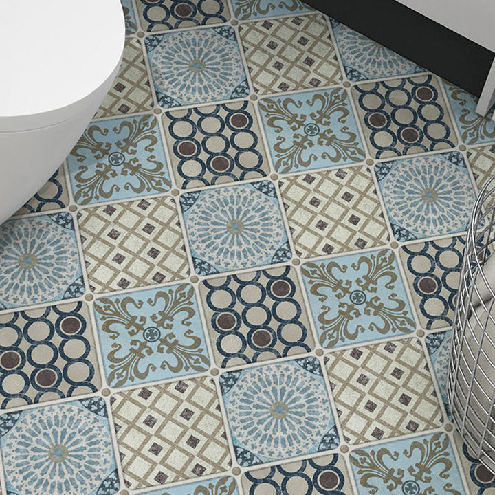 Lisslune | Modern Multicolor Peel/Stick Back Wall Tile PVC Peel and Stick Back Wall Tile