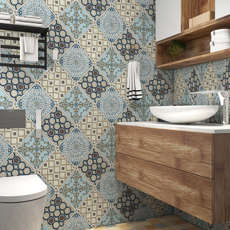 Lisslune | Modern Multicolor Peel/Stick Back Wall Tile PVC Peel and Stick Back Wall Tile