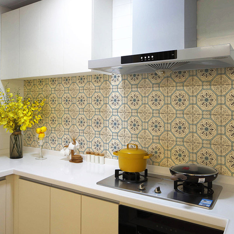 Lisslune | Modern Multicolor Peel/Stick Back Wall Tile PVC Peel and Stick Back Wall Tile