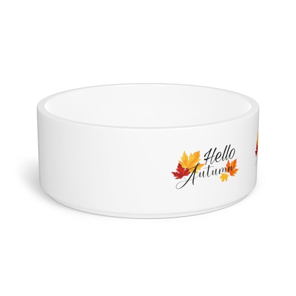 Lisslune | Elegant handmade ceramic pet bowls with stylish print for trend-conscious pet owners