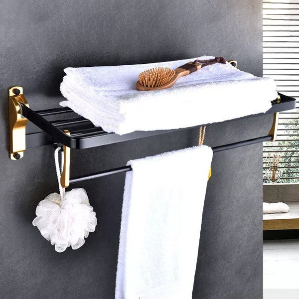 Lisslune | Modern Bathroom Accessories Set Bathroom Shelf Paper Holder Bathroom Accessory Set