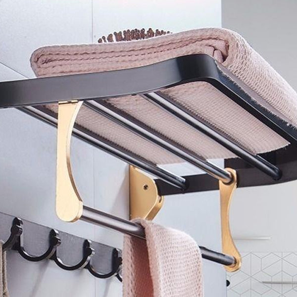 Lisslune | Modern Bathroom Accessories Set Bathroom Shelf Paper Holder Bathroom Accessory Set