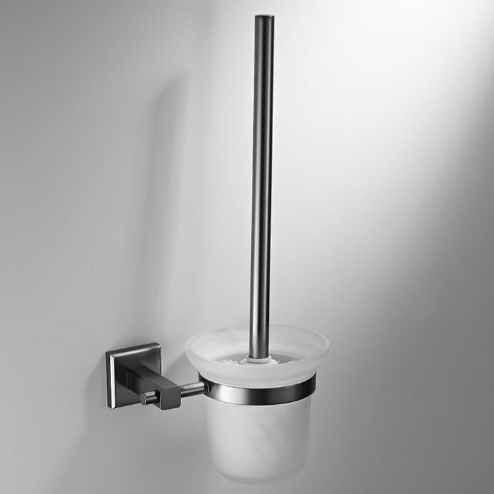 Lisslune | Traditional Brass Bathroom Accessory Set Gray Bathroom Accessory Set