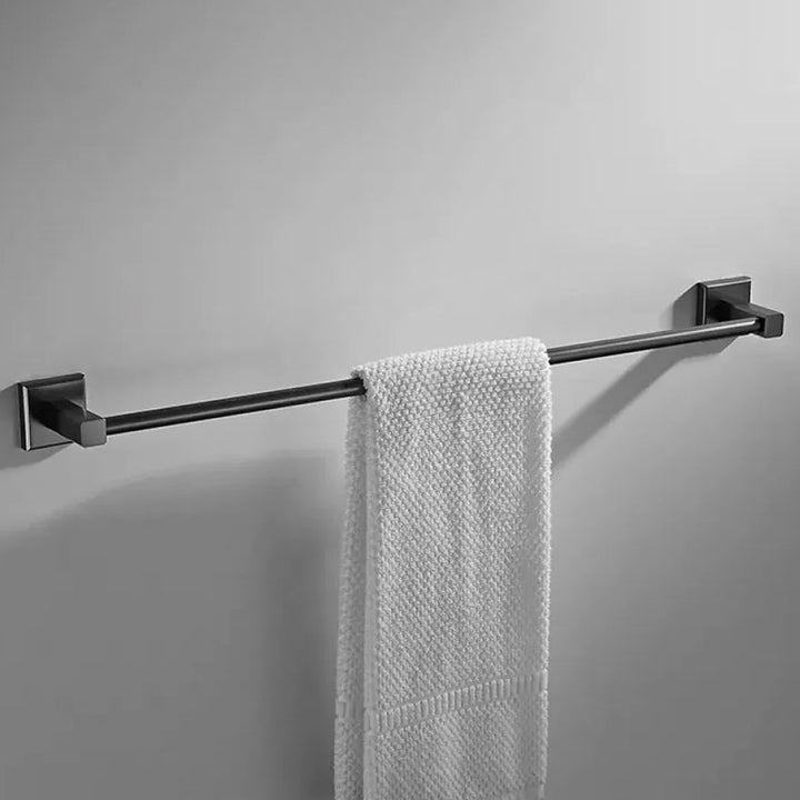 Lisslune | Traditional Brass Bathroom Accessory Set Gray Bathroom Accessory Set