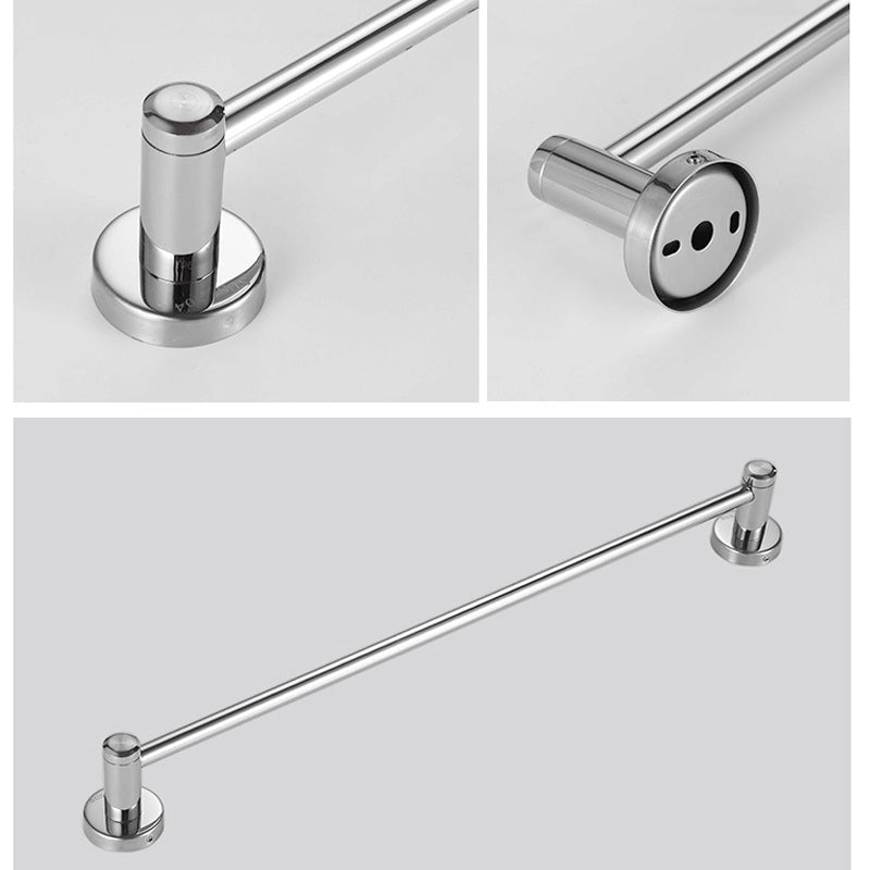 Lisslune | Modern bathroom accessories Bathroom shelf Towel rail Stainless steel bathroom accessory set