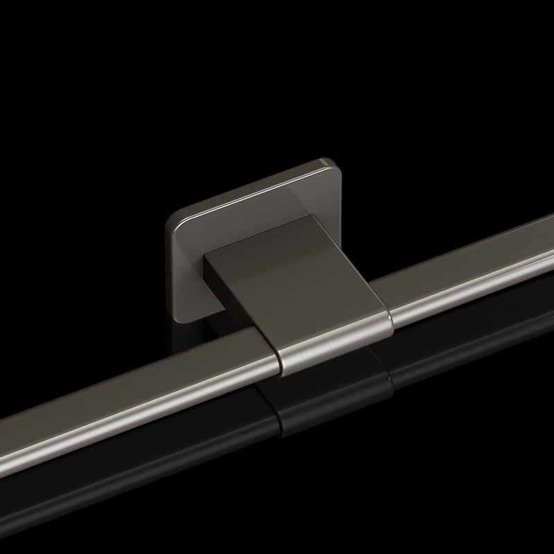 Lisslune | Contemporary Aluminum Bathroom Accessories Set Towel Bar Bathroom Accessories
