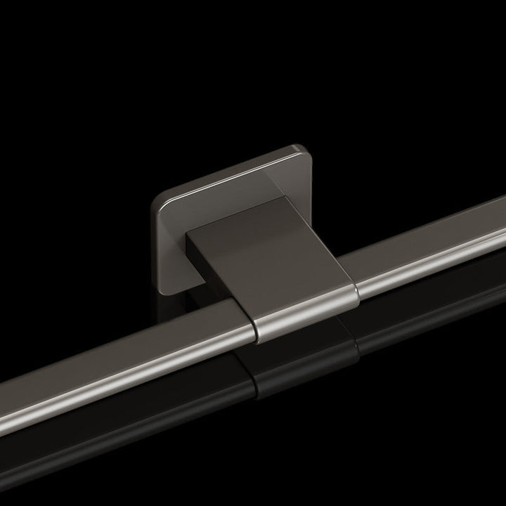 Lisslune | Contemporary Aluminum Bathroom Accessories Set Towel Bar Bathroom Accessories