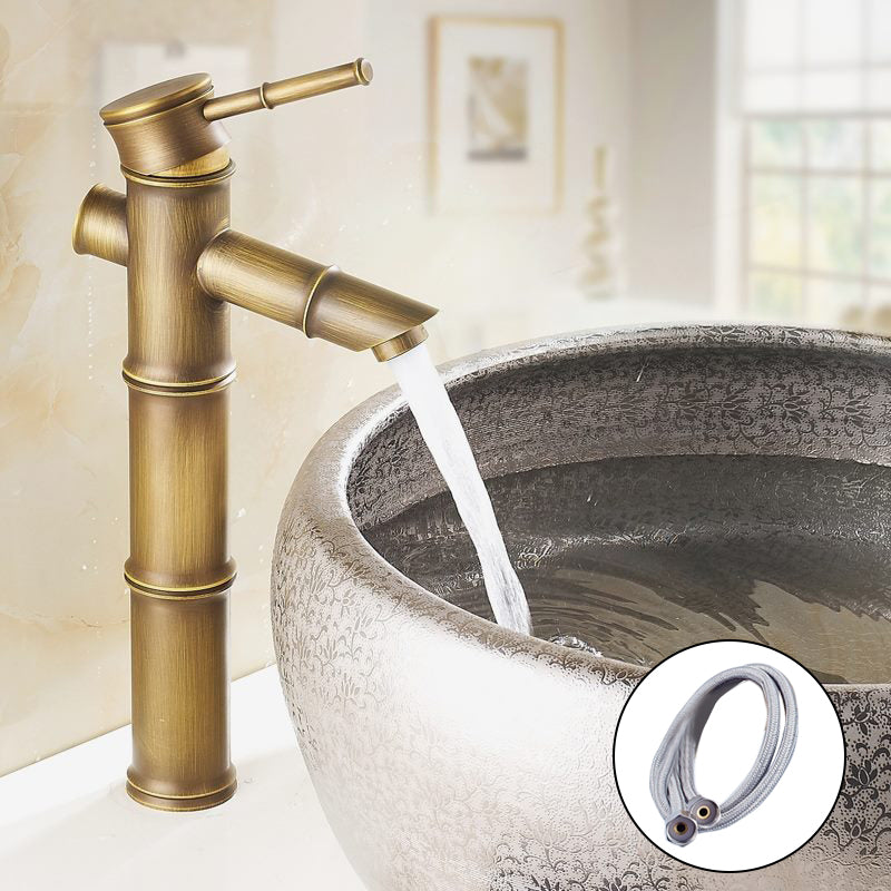 Lisslune | A hole faucet country sink bathroom faucet with single lever handle
