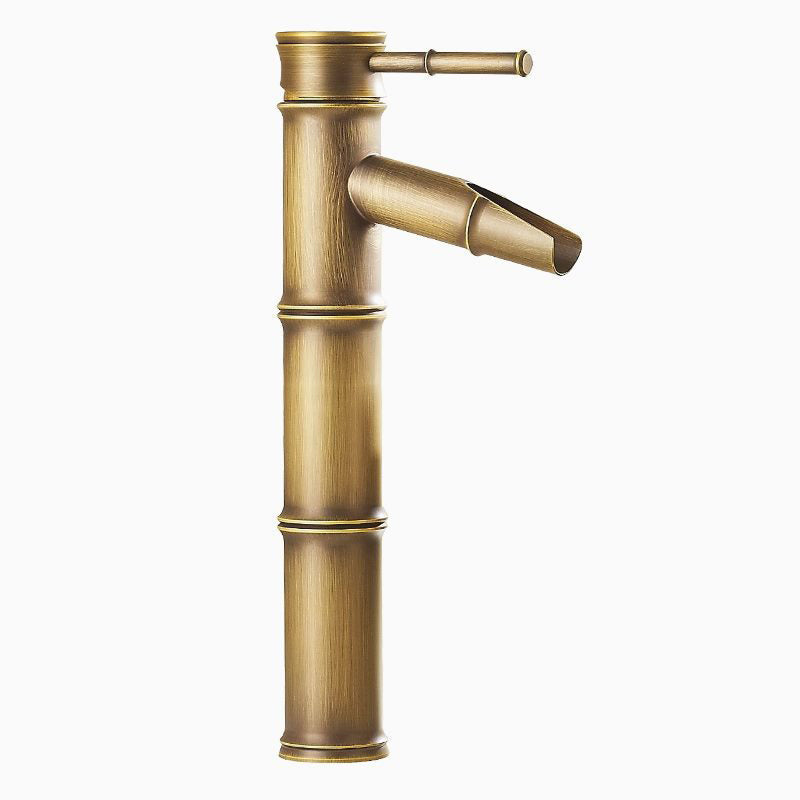 Lisslune | A hole faucet country sink bathroom faucet with single lever handle