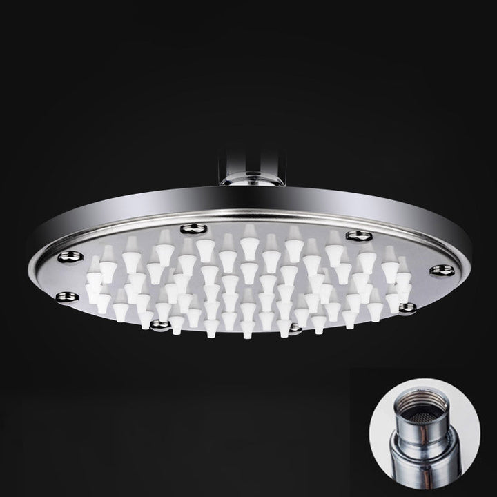 Lisslune | Contemporary Showerhead Combination Dual Showerhead Stainless Steel Wall-Mounted Showerhead