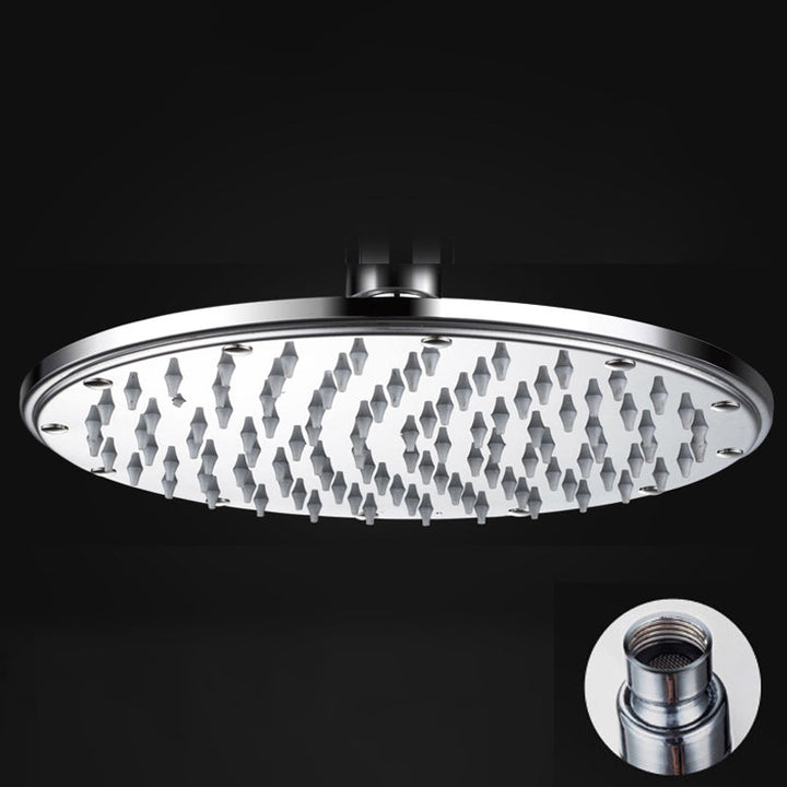 Lisslune | Contemporary Showerhead Combination Dual Showerhead Stainless Steel Wall-Mounted Showerhead