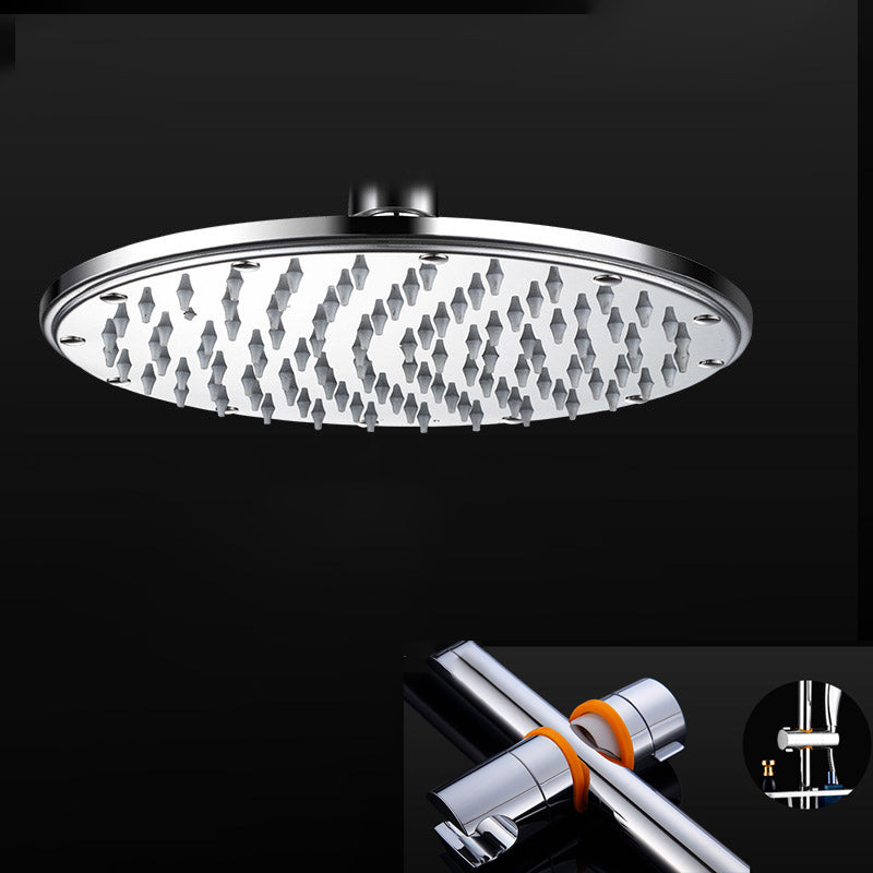 Lisslune | Contemporary Showerhead Combination Dual Showerhead Stainless Steel Wall-Mounted Showerhead