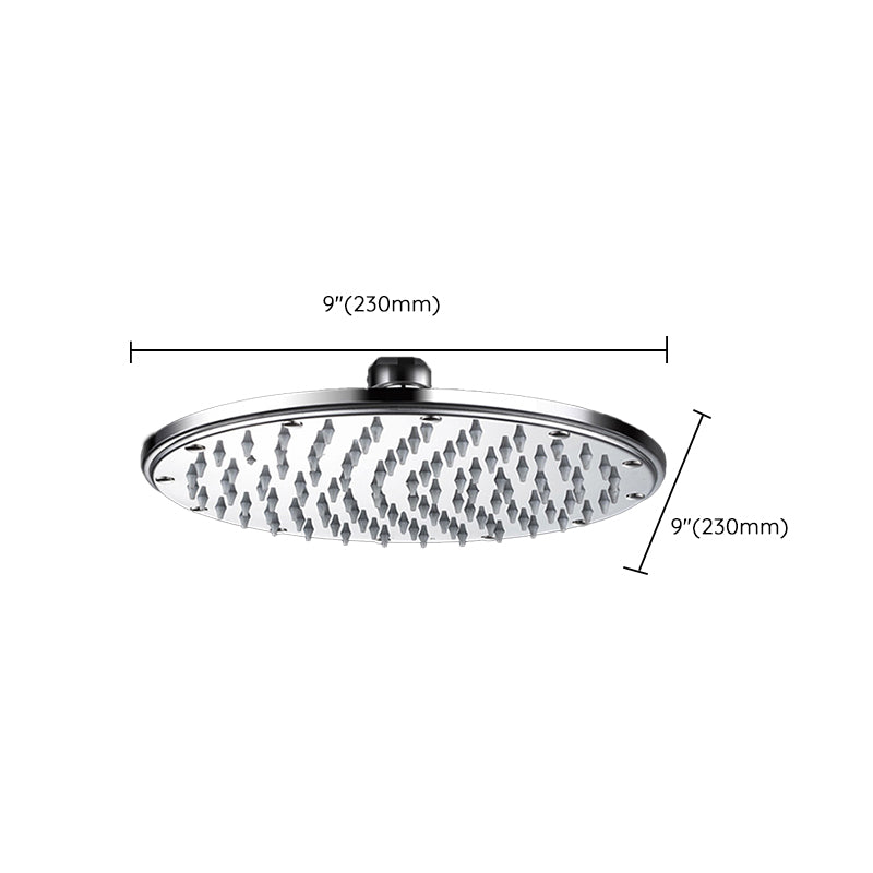Lisslune | Contemporary Showerhead Combination Dual Showerhead Stainless Steel Wall-Mounted Showerhead