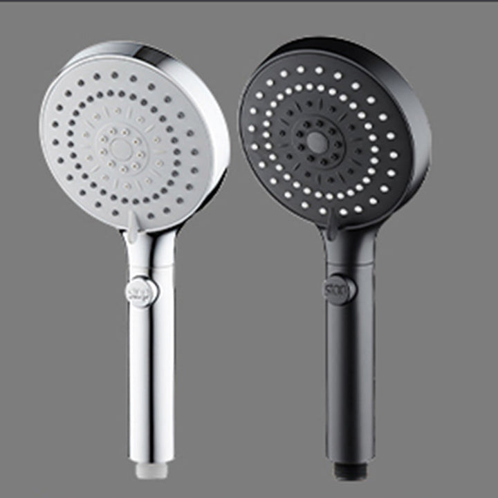 Lisslune | Contemporary Showerhead Combination Rainfall Chrome Wall Mount Showerhead