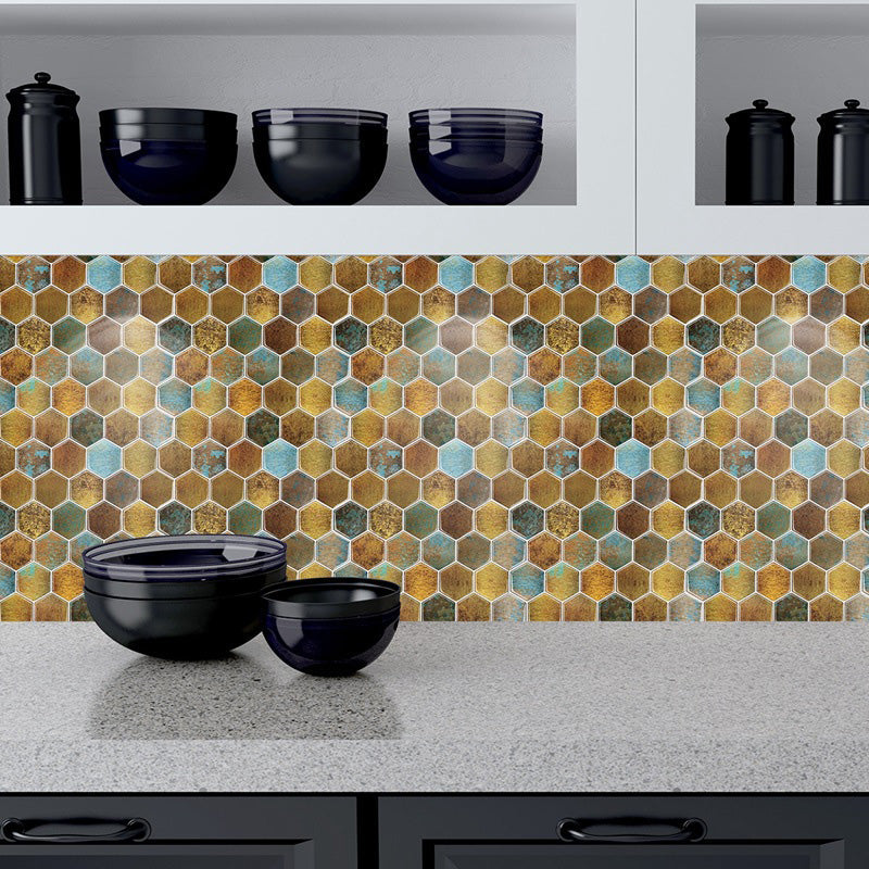 Lisslune | Tile Stripping & Bonding Plastic Waterproof Hexagonal Tile Stripping & Bonding for Shower