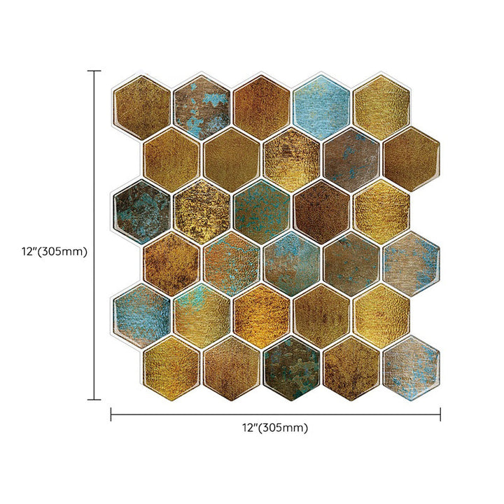 Lisslune | Tile Stripping & Bonding Plastic Waterproof Hexagonal Tile Stripping & Bonding for Shower