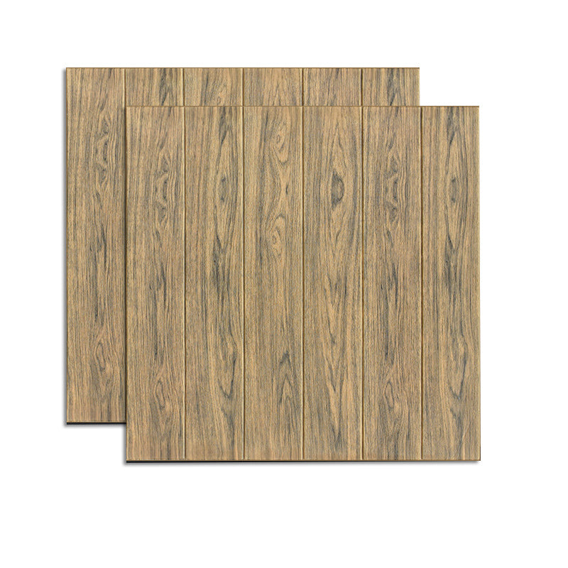 Lisslune | Modern Wood Paneling Smooth Wall Indoor Wood Planks Set of 2