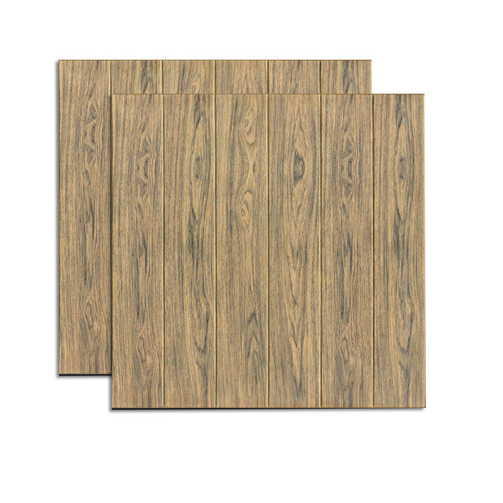 Lisslune | Modern Wood Paneling Smooth Wall Indoor Wood Planks Set of 2