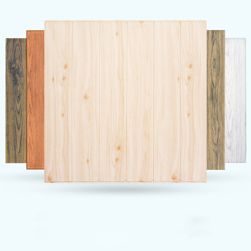 Lisslune | Modern Wood Paneling Smooth Wall Indoor Wood Planks Set of 2
