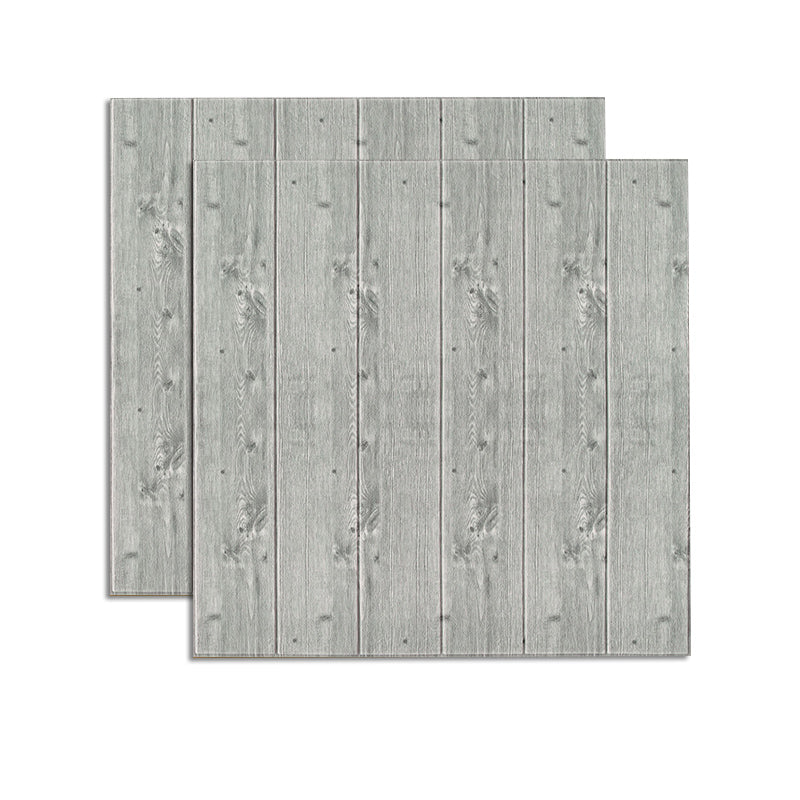 Lisslune | Modern Wood Paneling Smooth Wall Indoor Wood Planks Set of 2