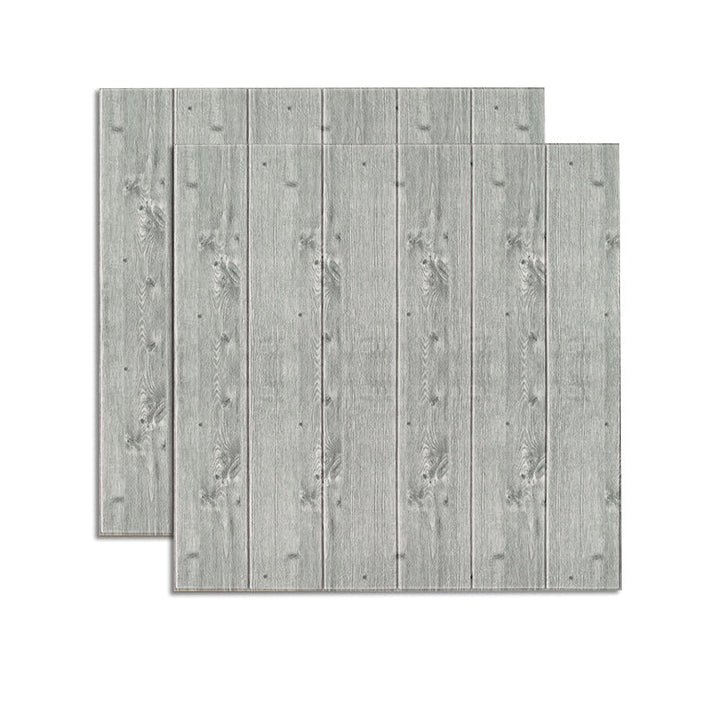 Lisslune | Modern Wood Paneling Smooth Wall Indoor Wood Planks Set of 2