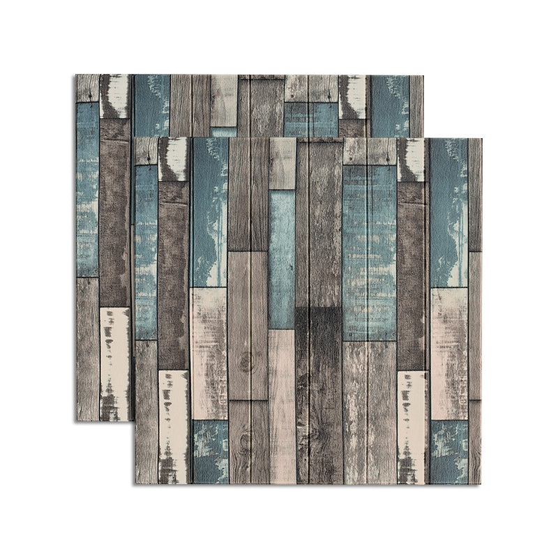 Lisslune | Modern Wood Paneling Smooth Wall Indoor Wood Planks Set of 2